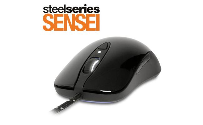 SteelSeries Sensei RAW Rubberized Black 8 Buttons